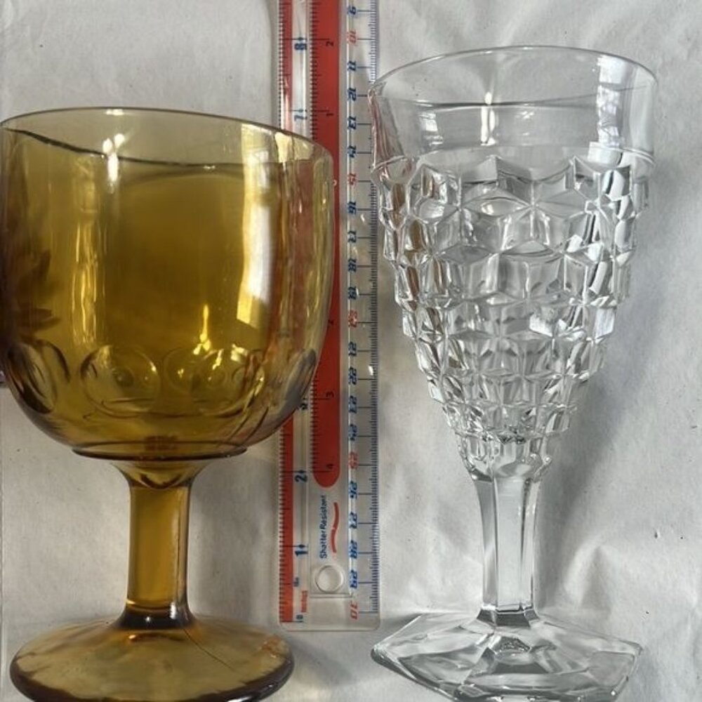 VINTAGE GOBLETS - Picture 5 of 7